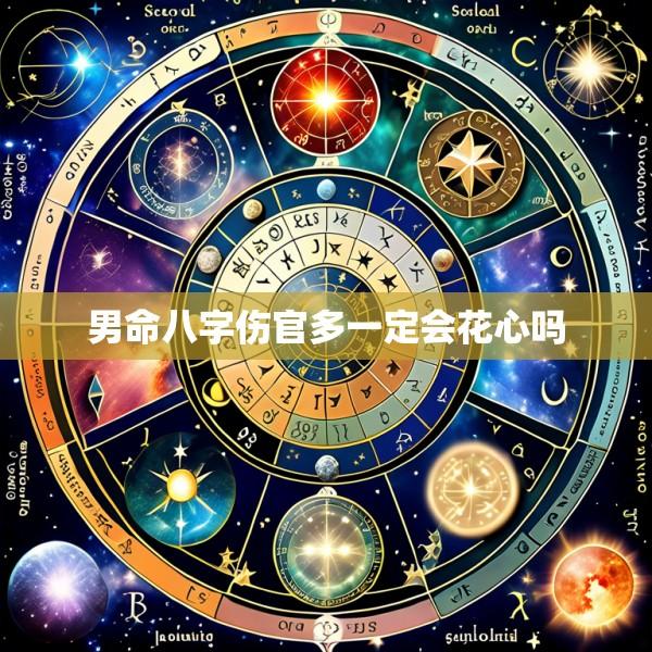 男命八字伤官多一定会花心吗