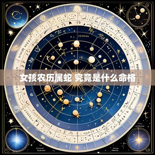 女孩农历属蛇 究竟是什么命格