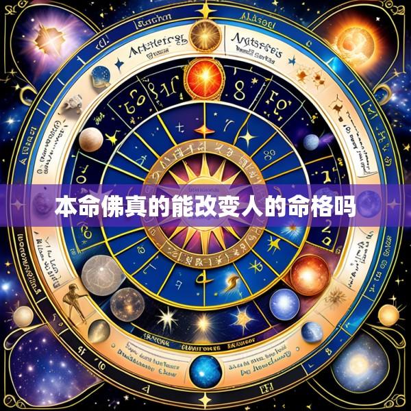 本命佛真的能改变人的命格吗