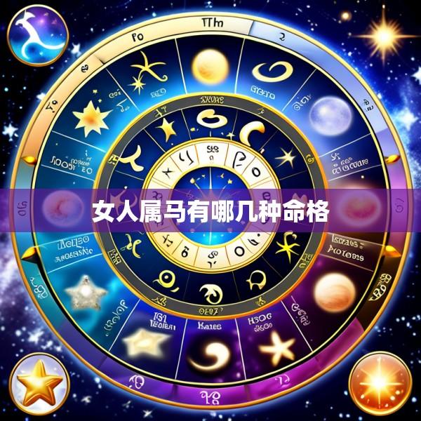 女人属马有哪几种命格