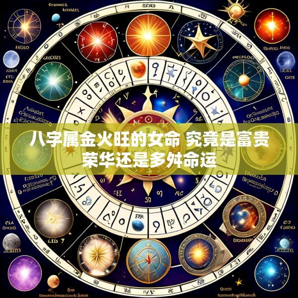 八字属金火旺的女命 究竟是富贵荣华还是多舛命运