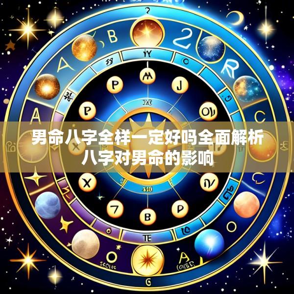 男命八字全样一定好吗全面解析八字对男命的影响
