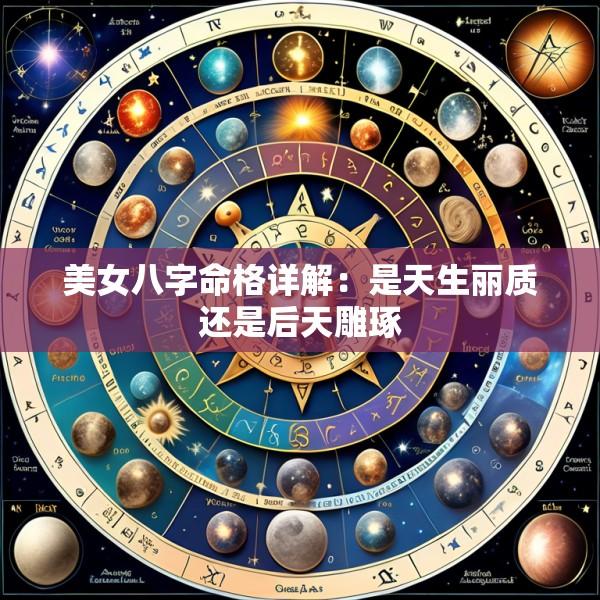 美女八字命格详解：是天生丽质还是后天雕琢