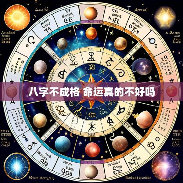八字不成格 命运真的不好吗