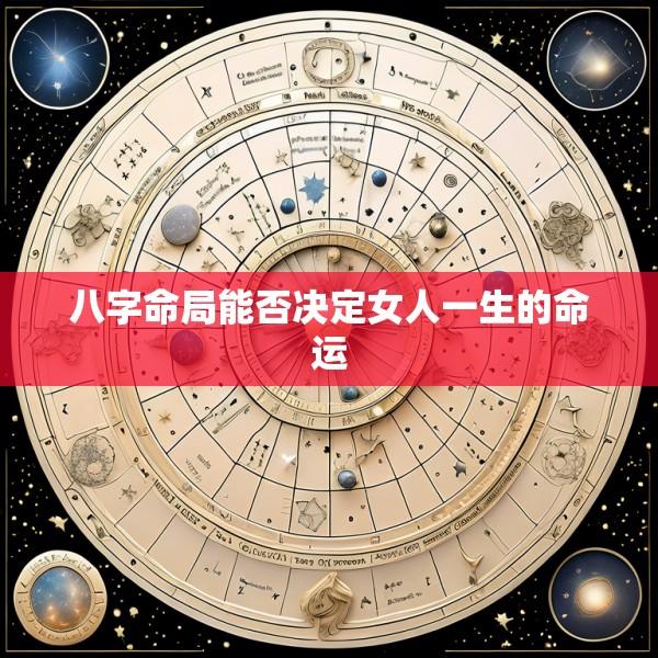 八字命局能否决定女人一生的命运
