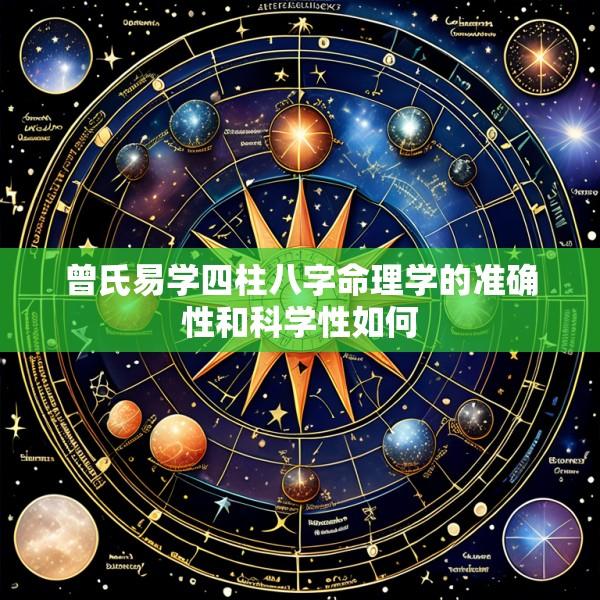 曾氏易学四柱八字命理学的准确性和科学性如何