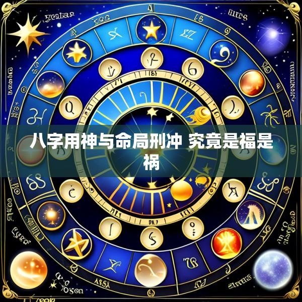 八字用神与命局刑冲 究竟是福是祸