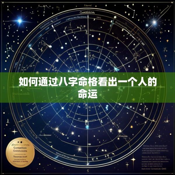 如何通过八字命格看出一个人的命运
