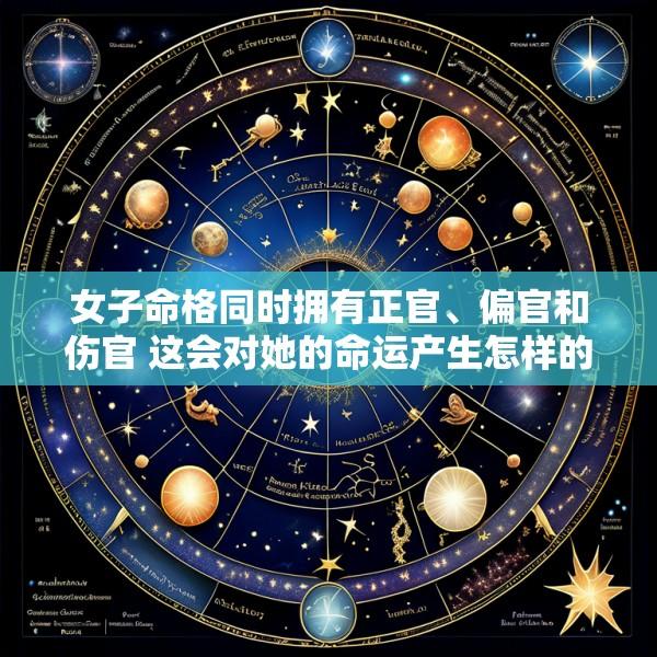 女子命格同时拥有正官、偏官和伤官 这会对她的命运产生怎样的影响