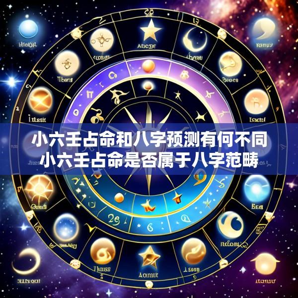 小六壬占命和八字预测有何不同小六壬占命是否属于八字范畴