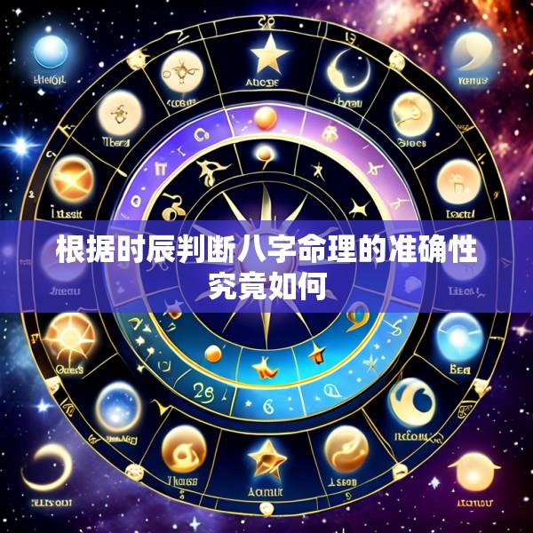 根据时辰判断八字命理的准确性究竟如何