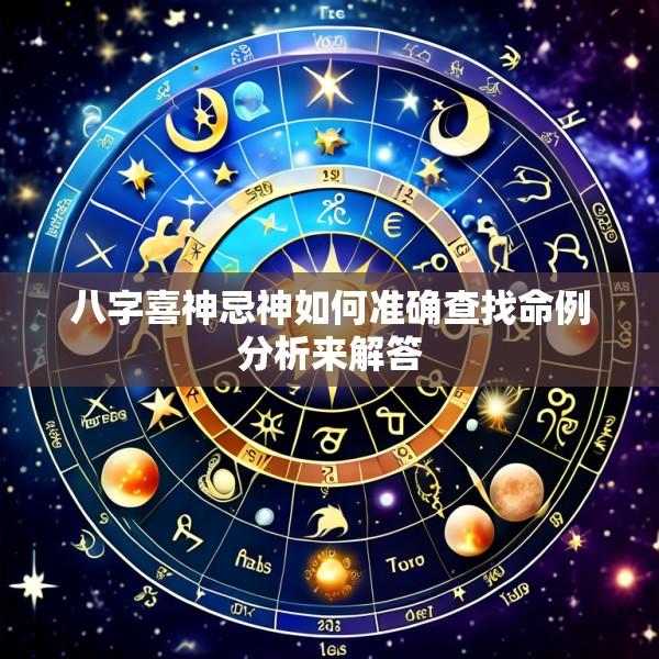 八字喜神忌神如何准确查找命例分析来解答