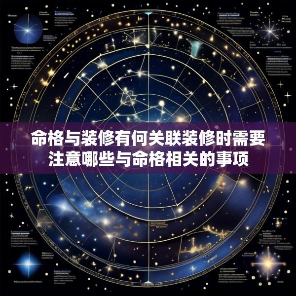命格与装修有何关联装修时需要注意哪些与命格相关的事项