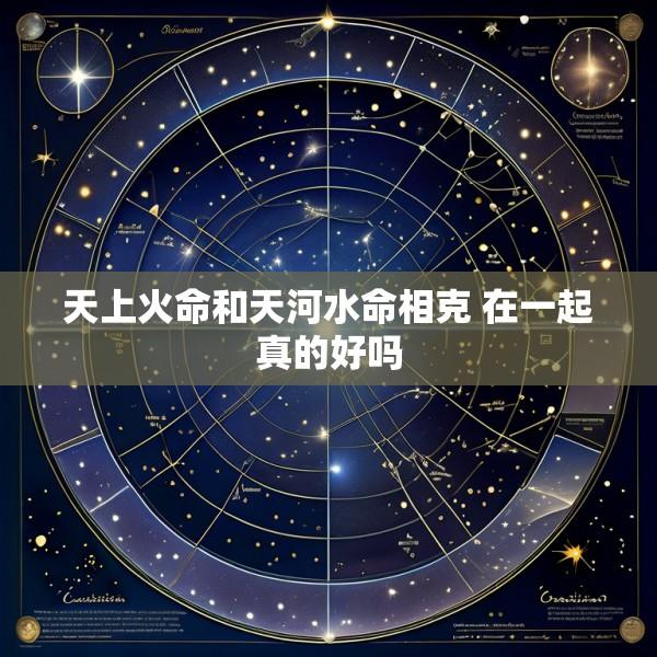 天上火命和天河水命相克 在一起真的好吗
