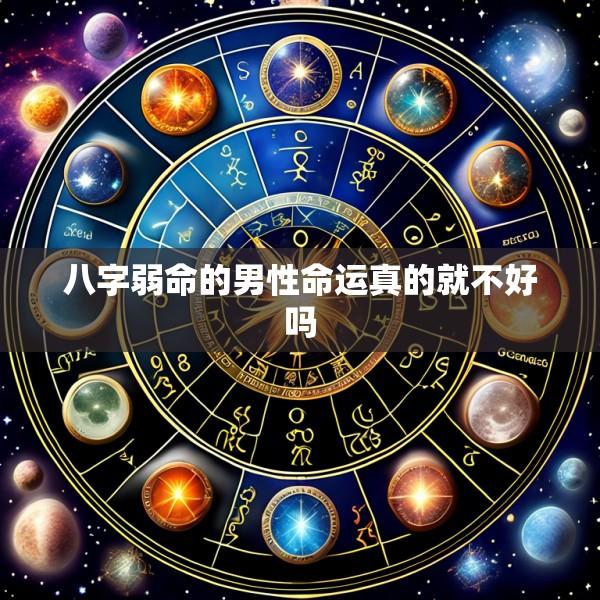 八字弱命的男性命运真的就不好吗