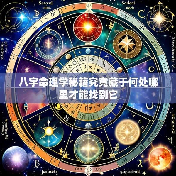 八字命理学秘籍究竟藏于何处哪里才能找到它