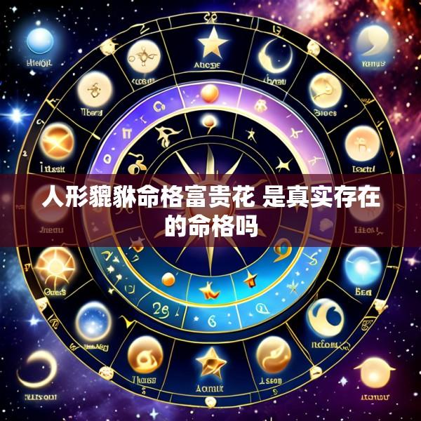 人形貔貅命格富贵花 是真实存在的命格吗