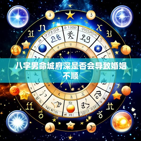 八字男命城府深是否会导致婚姻不顺