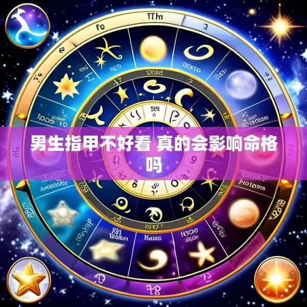 男生指甲不好看 真的会影响命格吗