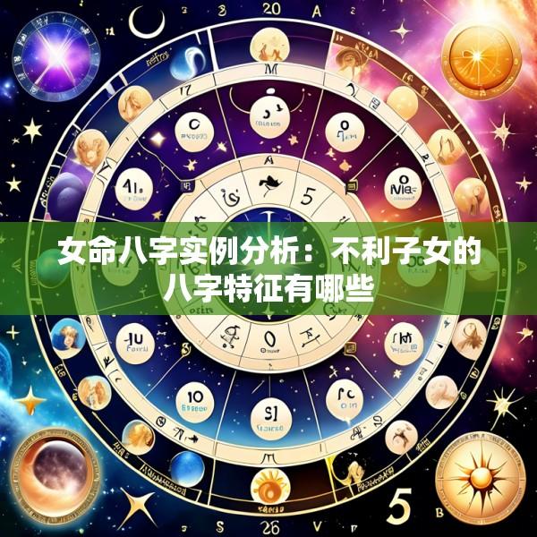 女命八字实例分析：不利子女的八字特征有哪些