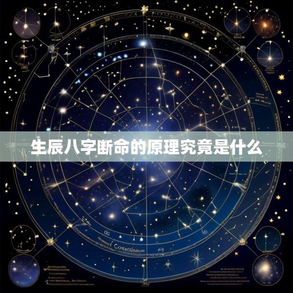 生辰八字断命的原理究竟是什么