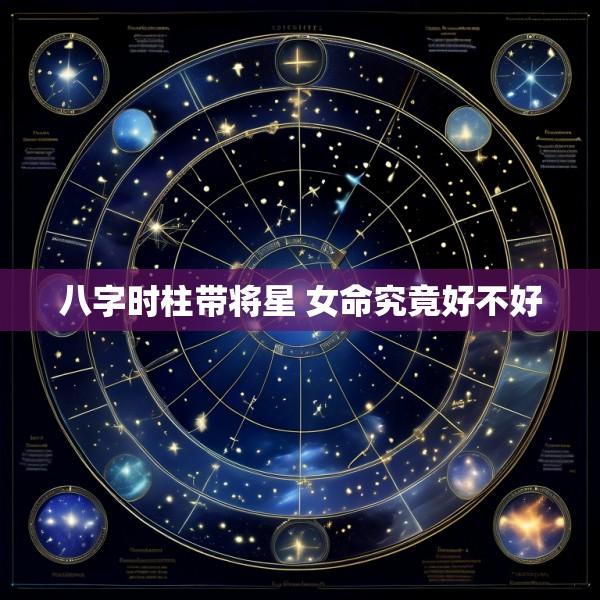 八字时柱带将星 女命究竟好不好