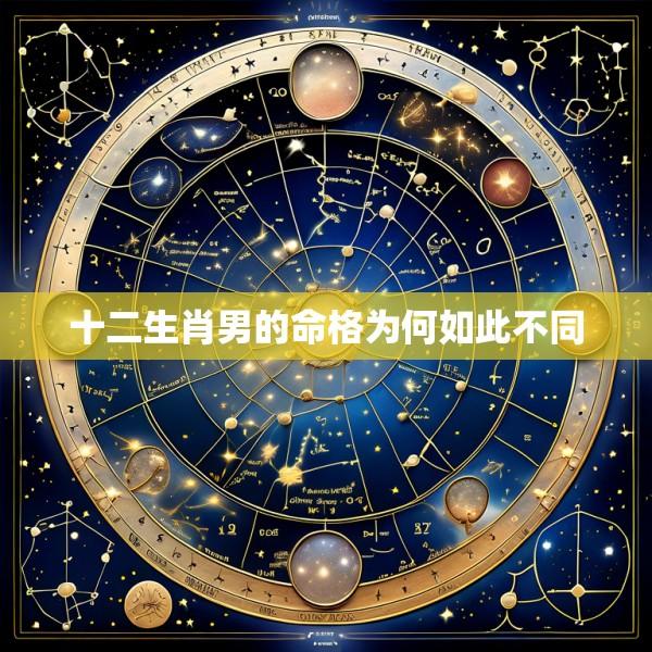 十二生肖男的命格为何如此不同