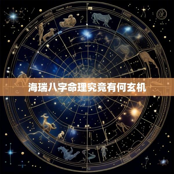 海瑞八字命理究竟有何玄机