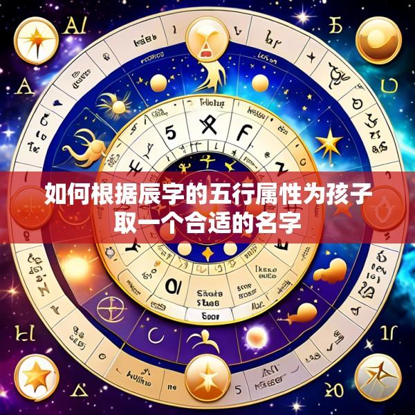 如何根据辰字的五行属性为孩子取一个合适的名字