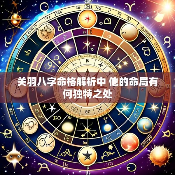 关羽八字命格解析中 他的命局有何独特之处