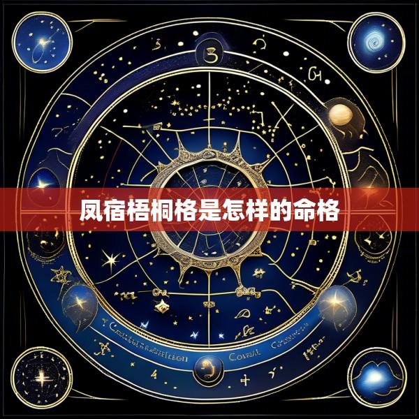 凤宿梧桐格是怎样的命格