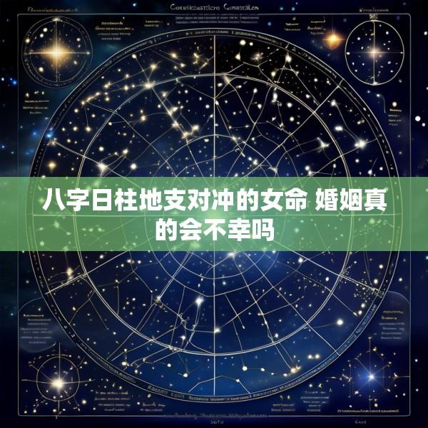 八字日柱地支对冲的女命 婚姻真的会不幸吗
