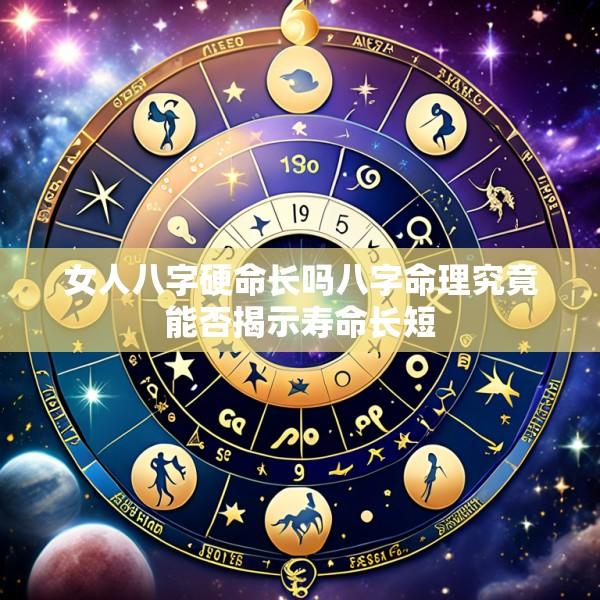 女人八字硬命长吗八字命理究竟能否揭示寿命长短