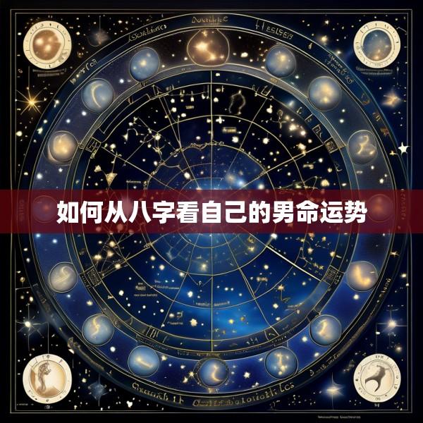 如何从八字看自己的男命运势