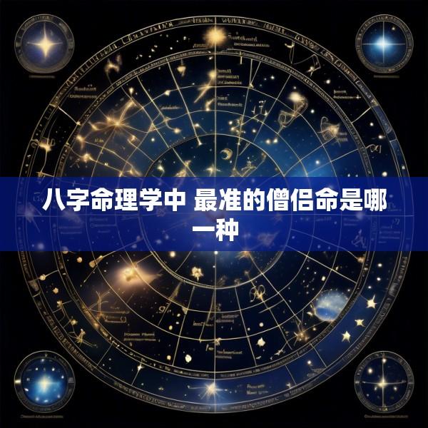 八字命理学中 最准的僧侣命是哪一种