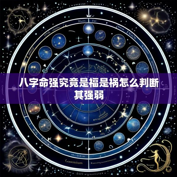 八字命强究竟是福是祸怎么判断其强弱