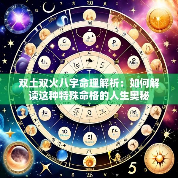 双土双火八字命理解析：如何解读这种特殊命格的人生奥秘