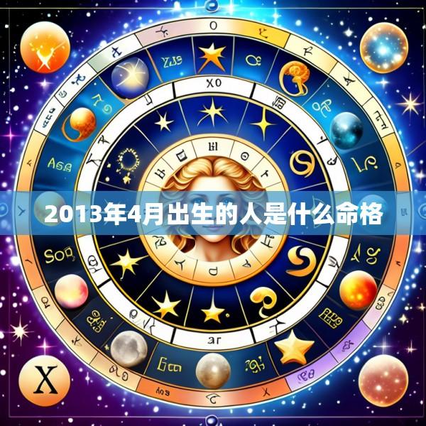 2013年4月出生的人是什么命格