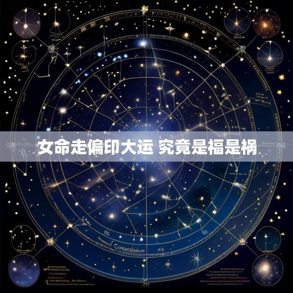 女命走偏印大运 究竟是福是祸