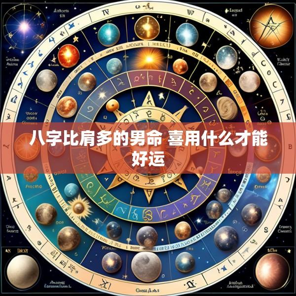 八字比肩多的男命 喜用什么才能好运