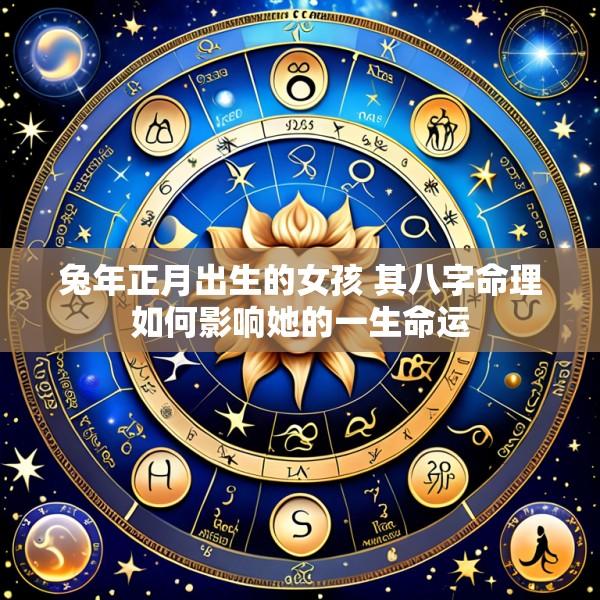 兔年正月出生的女孩 其八字命理如何影响她的一生命运