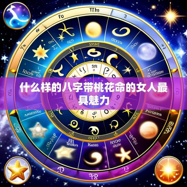 什么样的八字带桃花命的女人最具魅力