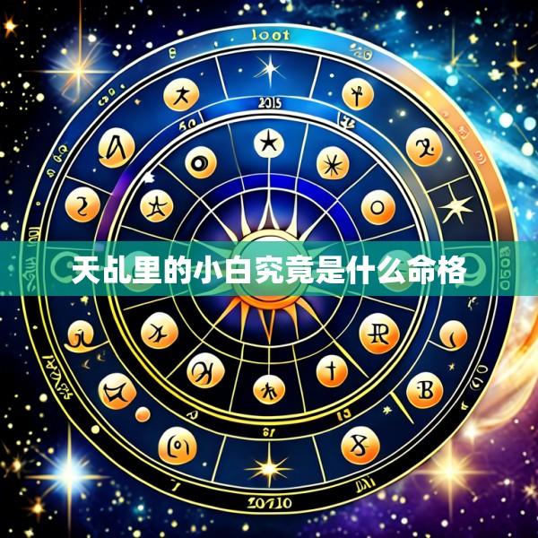 天乩里的小白究竟是什么命格