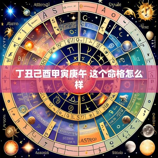 丁丑己酉甲寅庚午 这个命格怎么样