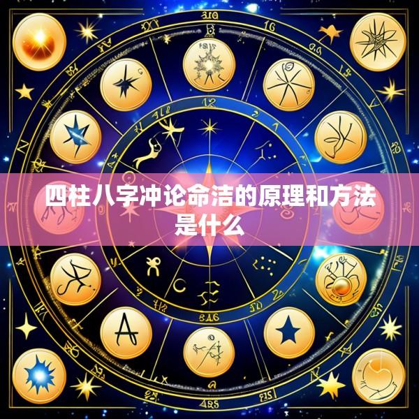 四柱八字冲论命洁的原理和方法是什么