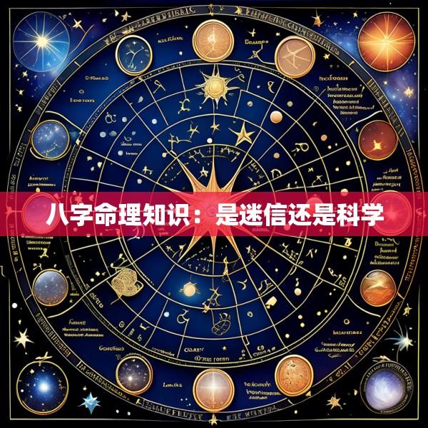 八字命理知识：是迷信还是科学
