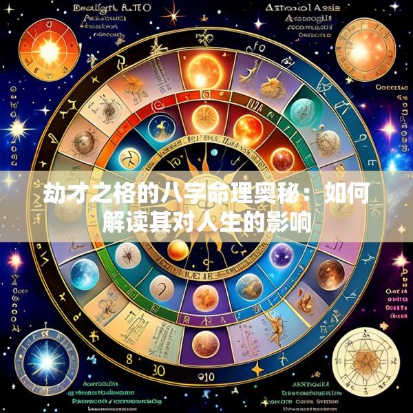 劫才之格的八字命理奥秘：如何解读其对人生的影响