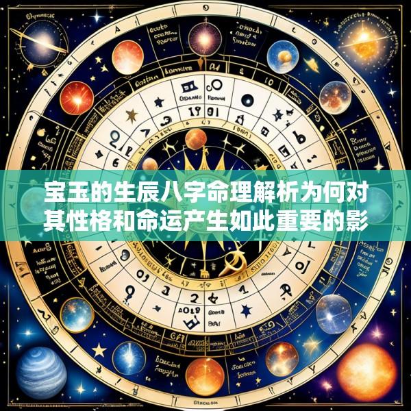 宝玉的生辰八字命理解析为何对其性格和命运产生如此重要的影响
