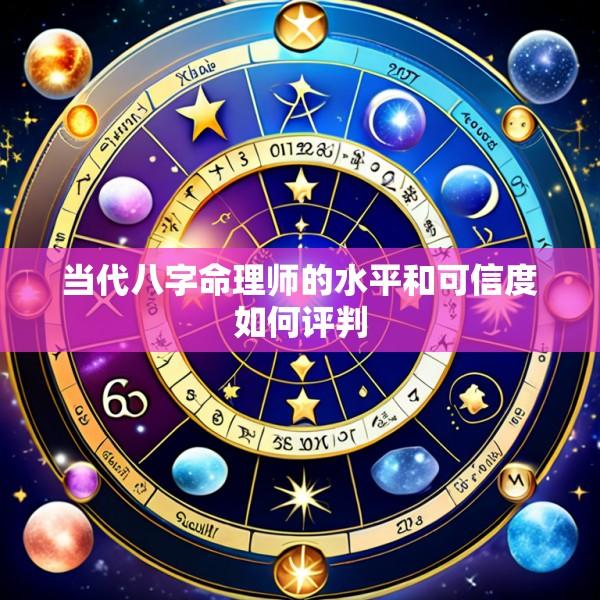 当代八字命理师的水平和可信度如何评判