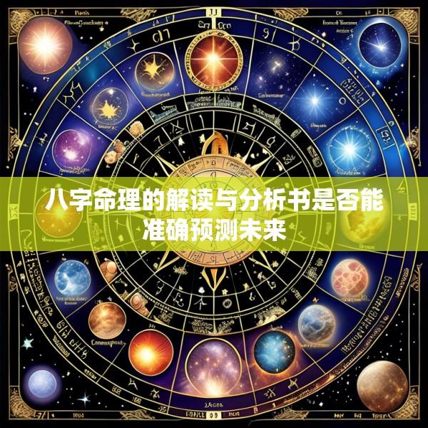 八字命理的解读与分析书是否能准确预测未来